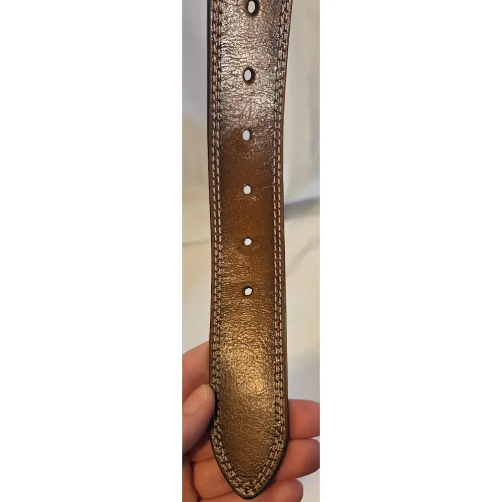 Dickies Genuine Leather Reversible Belt – Brown & Black – Men’s Size 32/80